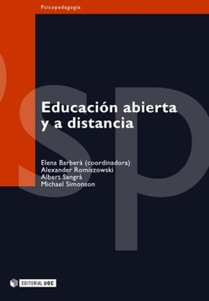EDUCACIÓN ABIERTA Y A DISTANCIA | 9788497884303 | BARBERÀ GREGORI, ELENA