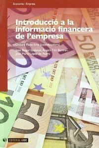 INTRODUCCIÓ A LA INFORMACIO FINANCERA DE L'EMPRESA | 9788497888615 | PLANA, DOLORS / BAIGOL, JOAN / FITO, ÀNGELS / LÓPEZ DE PEDRO, JOSÉ MARÍA