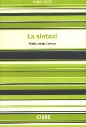 SINTAXI, LA | 9788497886017 | CUENCA ORDINYANA, MA JOSEP