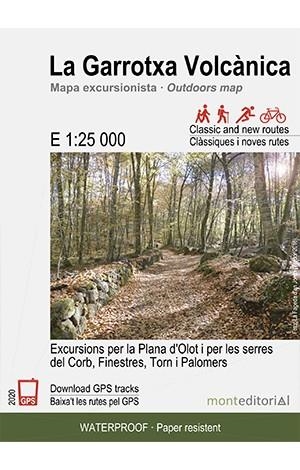 MAPA EXCURSIONISTA LA GARROTXA VOLCÀNICA | 9788409237128