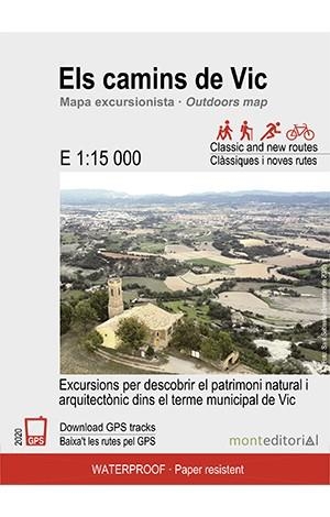 MAPA EXCURSIONISTA ELS CAMINS DE VIC | 9788409239061
