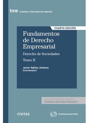 FUNDAMENTOS DE DERECHO EMPRESARIAL (II) (PAPEL + E-BOOK) | 9788413089805 | IBAÑEZ JIMÉNEZ, JAVIER