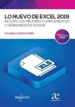 NUEVO DE EXCEL 2019 | 9788426732514 | CUESTA ALTIERI, YOLANDA