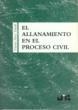 ALLANAMIENTO EN EL PROCESO CIVIL, EL | 9788476985878 | PEREZ DAUDI, VICENTE