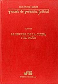 TRATADO DE PROBATICA JUDICIAL, TOMO IV | 9788476982020 | MUÑOZ I SABATE, LLUIS