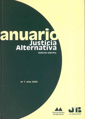 ANUARIO DE JUSTICIA ALTERNATIVA, Nº 7 AÑO 2006 | 9788476987674 | VARIOS AUTORES