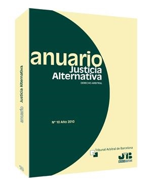 ANUARIO DE JUSTICIA ALTERNATIVA, Nº 10 AÑO 2010 | 9788476989524 | VARIOS AUTORES