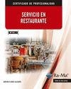 SERVICIO EN RESTAURANTE (MF1052_2) | 9788499647524 | FLORES ALEGRÍA, ADRIÁN