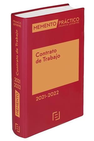 MEMENTO CONTRATO DE TRABAJO 2020-2021 | 9788418405020 | LEFEBVRE-EL DERECHO