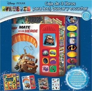CAJA 3 LIBROS LEE BUSCA Y JUEGA DISNEY PIXAR | 9781450895200 | PIXAR