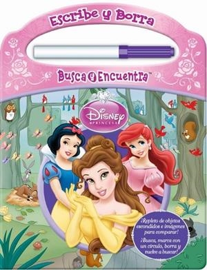 PINTAR Y BORRAR PRINCESAS | 9781450880381 | PRINCESAS