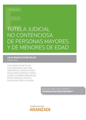 TUTELA JUDICIAL NO CONTENCIOSA PERSONAS MAYORES Y MENORES DE EDAD | 9788413452470 | BANACLOCHE PALAO, JULIO