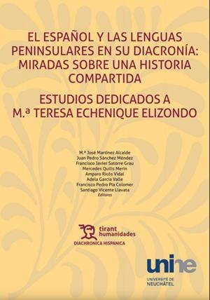 ESPAÑOL Y LAS LENGUAS PENINSULARES EN SU DIACRONIA | 9788418329227 | MARTÍNEZ ALCALDE, M.ª JOSÉ/Y OTROS