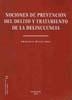 NOCIONES DE PREVENCIÓN DEL DELITO Y TRATAMIENTO DE LA DELINCUENCIA. | 9788498492828 | BUENO ARÚS, F.