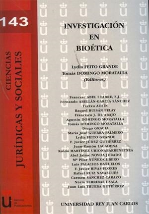 INVESTIGACIÓN EN BIOÉTICA. | 9788490310137 | FEITO GRANDE, LYDIA / DOMINGO MORATALLA, TOMÁS