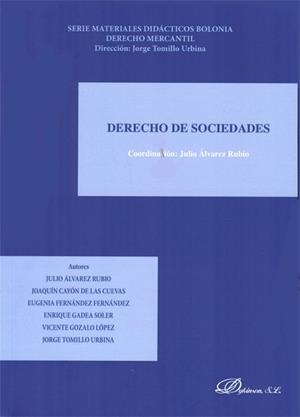 DERECHO DE SOCIEDADES. VOL. II. | 9788490313176 | ÁLVAREZ RUBIO, JULIO