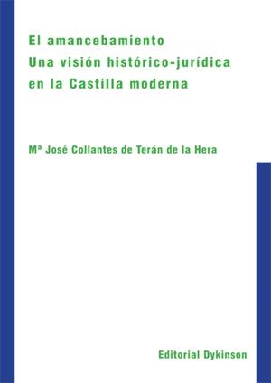AMANCEBAMIENTO, EL. UNA VISIÓN HISTÓRICO-JURÍDICA EN LA CASTILLA MODERNA. | 9788490319727 | COLLANTES DE TERÁN DE LA HERA, MARÍA JOSÉ
