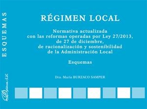 RÉGIMEN LOCAL. ESQUEMAS. | 9788490319697 | BURZACO SAMPER, MARÍA