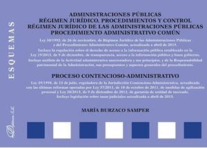ADMINISTRACIONES PÚBLICAS. RÉGIMEN JURÍDICO, PROCEDIMIENTOS Y CONTROL. RÉGIMEN JURÍDICO DE LAS ADMINISTRACIONES PÚBLICAS. ESQUEMAS. | 9788490853665 | BURZACO SAMPER, MARÍA