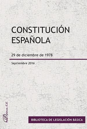 CONSTITUCIÓN ESPAÑOLA. 29 DE DICIEMBRE DE 1978. 42614 | 9788490859308 | DYKINSON