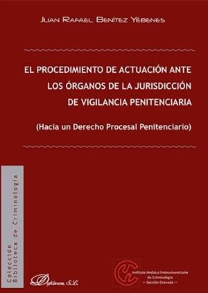 PROCEDIMIENTO DE ACTUACIÓN ANTE LOS ÓRGANOS DE LA JURISDICCIÓN DE VIGILANCIA PENITENCIARIA, EL. HACIA UN DERECHO PROCESAL PENITENCIARIO | 9788491481416 | BENÍTEZ YÉBENES, JUAN RAFAEL