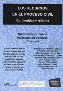 RECURSOS EN EL PROCESO CIVIL, LOS. CONTINUIDAD Y REFORMA | 9788491480365 | ORTELLS RAMOS, MANUEL / BELLIDO PENADÉS, RAFAEL