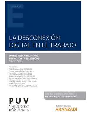 DESCONEXION DIGITAL EN EL TRABAJO | 9788413459677 | TOSCANI GIMENEZ, DANIEL
