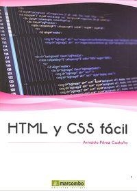 HTML Y CSS FÁCIL | 9788426721853 | PEREZ CASTAÑO, ARNALDO