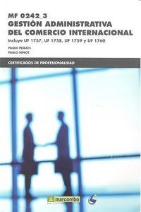 MF 0242_3 GESTIÓN ADMINISTRATIVA DEL COMERCIO INTERNACIONAL | 9788426722102 | PEIRATS, FRANCISCA / NINOT ALAGARDA, PABLO