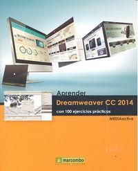 APRENDER DREAMWEAVER CC 2014 CON 100 EJERCICIOS PRÁCTICOS | 9788426721839 | , MEDIAACTIVE
