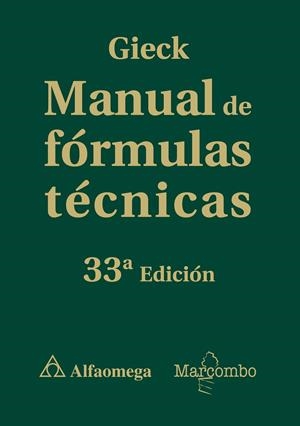 MANUAL DE FÓRMULAS TÉCNICAS | 9788426725974 | GIECK, REINER