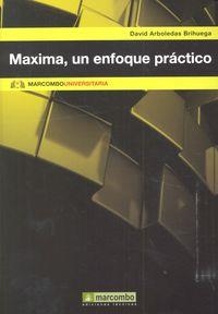 MÁXIMA, UN ENFOQUE PRÁCTICO | 9788426721440 | ARBOLDEAS BRIHUEGA, DAVID
