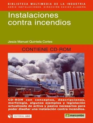 INSTALACIONES CONTRA INCENDIOS | 9788426714985 | QUINTELA, JESÚS