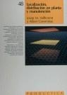LOCALIZACIÓN, DISTRIBUCIÓN EN PLANTA Y MANUTENCIÓN. PRODÚCTICA 48 | 9788426708144 | VALLHONRAT BOU, JOSEP MARIA
