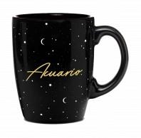 TAZA MUG HORÓSCOPO NEGRO ACUARIO | 8432715127833