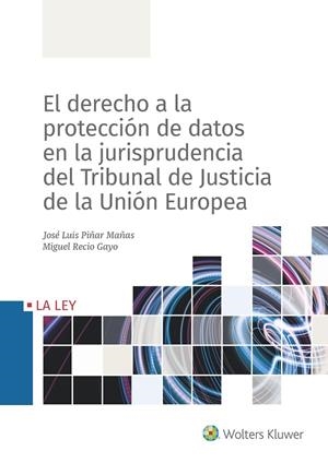 DERECHO A LA PROTECCIÓN DATOS EN LA JURISPRUDENCIA DEL TRIBUNAL DE JUSTICIA DE LA UNIÓN EUROPEA, EL | 9788490207215 | PIÑAR MAÑAS, JOSÉ LUIS / RECIO GAYO, MIGUEL
