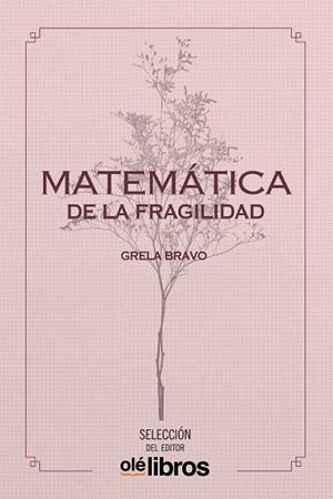 MATEMÁTICA DE LA FRAGILIDAD | 9788418208775 | BRAVO GARCÍA, GRELA
