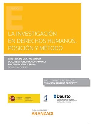 INVESTIGACION EN DERECHOS HUMANOS POSICION Y METODO (DUO) | 9788413087467 | DE LA CRUZ, CRISTINA
