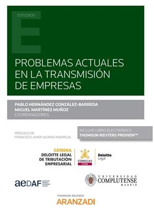 PROBLEMAS ACTUALES EN LA TRANSMISION DE EMPRESAS (DUO) | 9788413457871 | HERNANDEZ GONZALEZ BARREDA