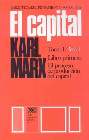 CAPITAL, EL. TOMO I / VOL. 1 | 9789682302091 | MARX, KARL