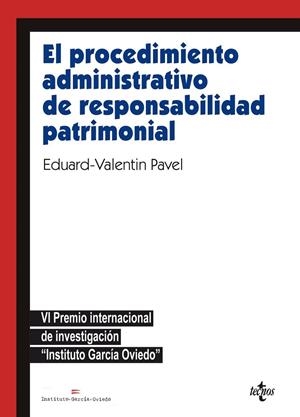 PROCEDIMIENTO ADMINISTRATIVO DE RESPONSABILIDAD PATRIMONIAL, EL | 9788430981151 | PAVEL, EDUARD VALENTIN