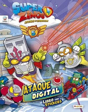 LIBRO DE STICKERS SUPERZINGS SERIES 5 | 9788494085741 | EDIBA EUROPA EON SL