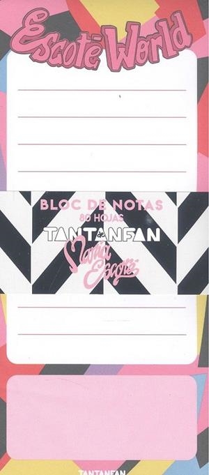 BLOC DE NOTAS MARÍA ESCOTÉ | 8432715128182