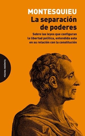 SEPARACIÓN DE PODERES, LA | 9788412240436 | MONTESQUIEU