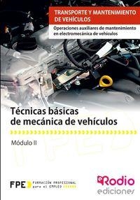 TÉCNICAS BÁSICAS DE MECANICA DE VEHICULOS (MF0623_1) | 9788416232741 | SANCHO FRIAS, JOSE AMADOR