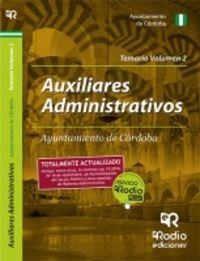 AUXILIARES ADMINISTRATIVOS AYUNTAMIENTO CÓRDOBA. TEMARIO VOLUMEN 2 | 9788416266296 | FERNÁNDEZ SÁNCHEZ, ALFONSO