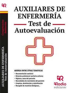 AUXILIARES DE ENFERMERÍA. TEST DE AUTOEVALUACIÓN. COMPETENCIAS SANITARIAS | 9788416266616 | AGLA TRABAJOS TECNICOS