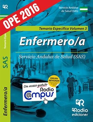 ENFERMERO/A DEL SAS. TEMARIO ESPECÍFICO. VOL. 3 | 9788416506897 | DE ISLA SOLER, JOSE LUIS / OCHOTECO HURTADO, JOSE CARLOS