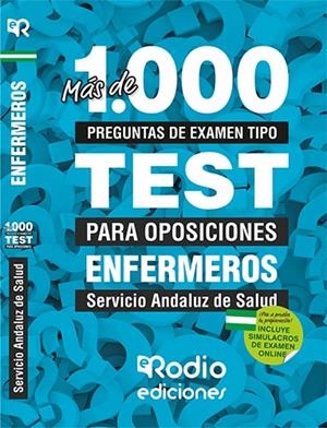 ENFERMEROS DEL SAS. MÁS DE 1.000 PREGUNTAS DE EXAMEN TIPO TEST. | 9788417439941 | VARIOS AUTORES