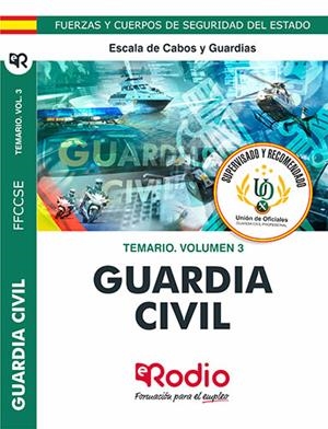 GUARDIA CIVIL 2020. TEMARIO. VOLUMEN 3. ESCALA DE CABOS Y GUARDIAS. | 9788417661939 | VARIOS AUTORES